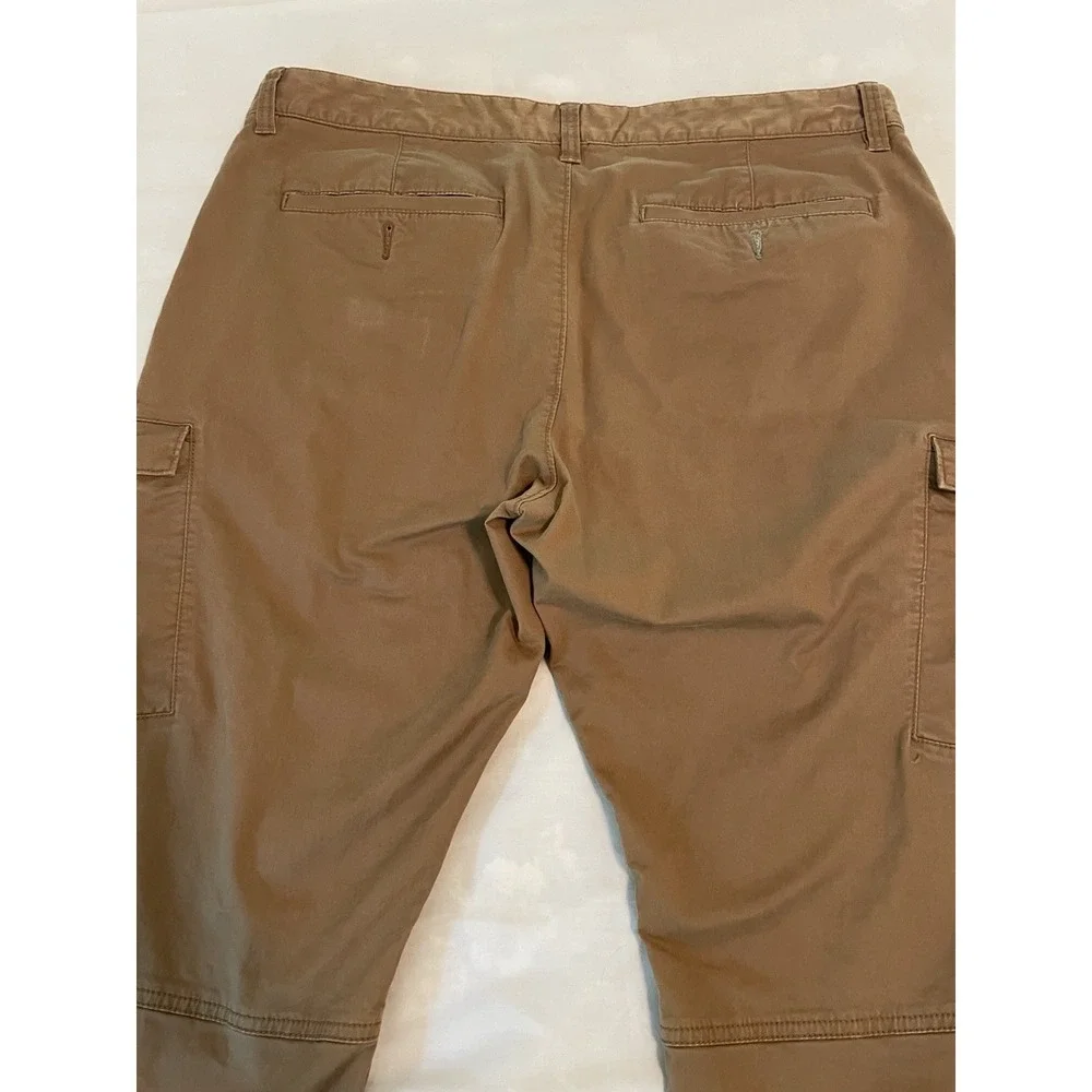 Men's Straight Fit Cargo Work Pants Goodfellow & Co Tan‎ 36x34